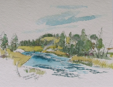 Bob Witzel painting Bob Witzel painting