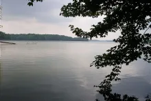 User submitted picture: The lake calls.  I close ...