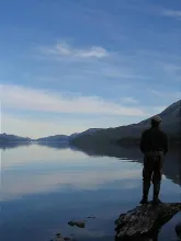 User submitted picture: Mirrored Lago Traful in P...