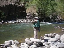 User submitted picture: The beatiful river ReÃ±ile...