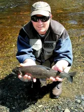 User submitted picture: Arctic Grayling on a Spri...