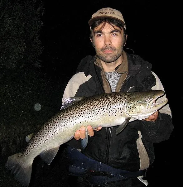User submitted picture: 8 pound seatrout fished a...